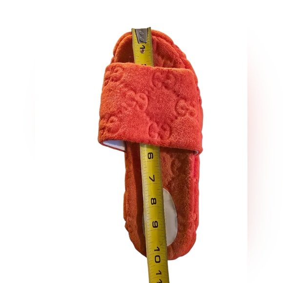 Gucci GG Sponge Slide Platform Sandals Size 39.5 - Picture 11 of 11